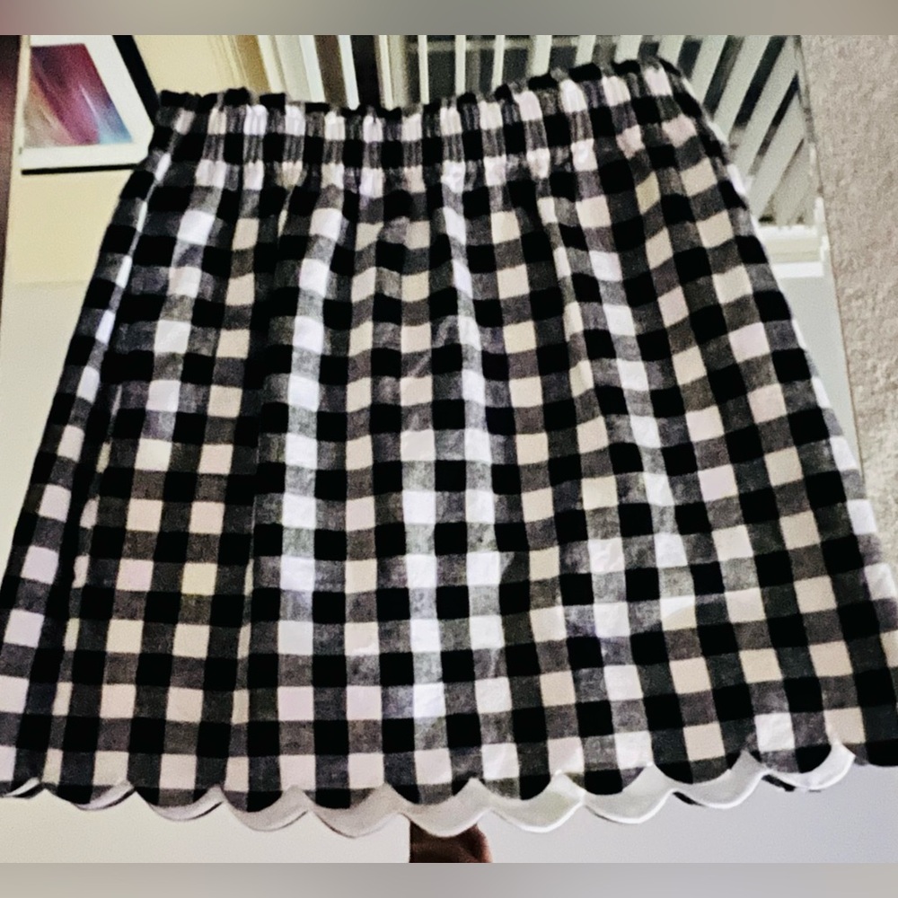 JCrew Checkered Skirt - Size 6